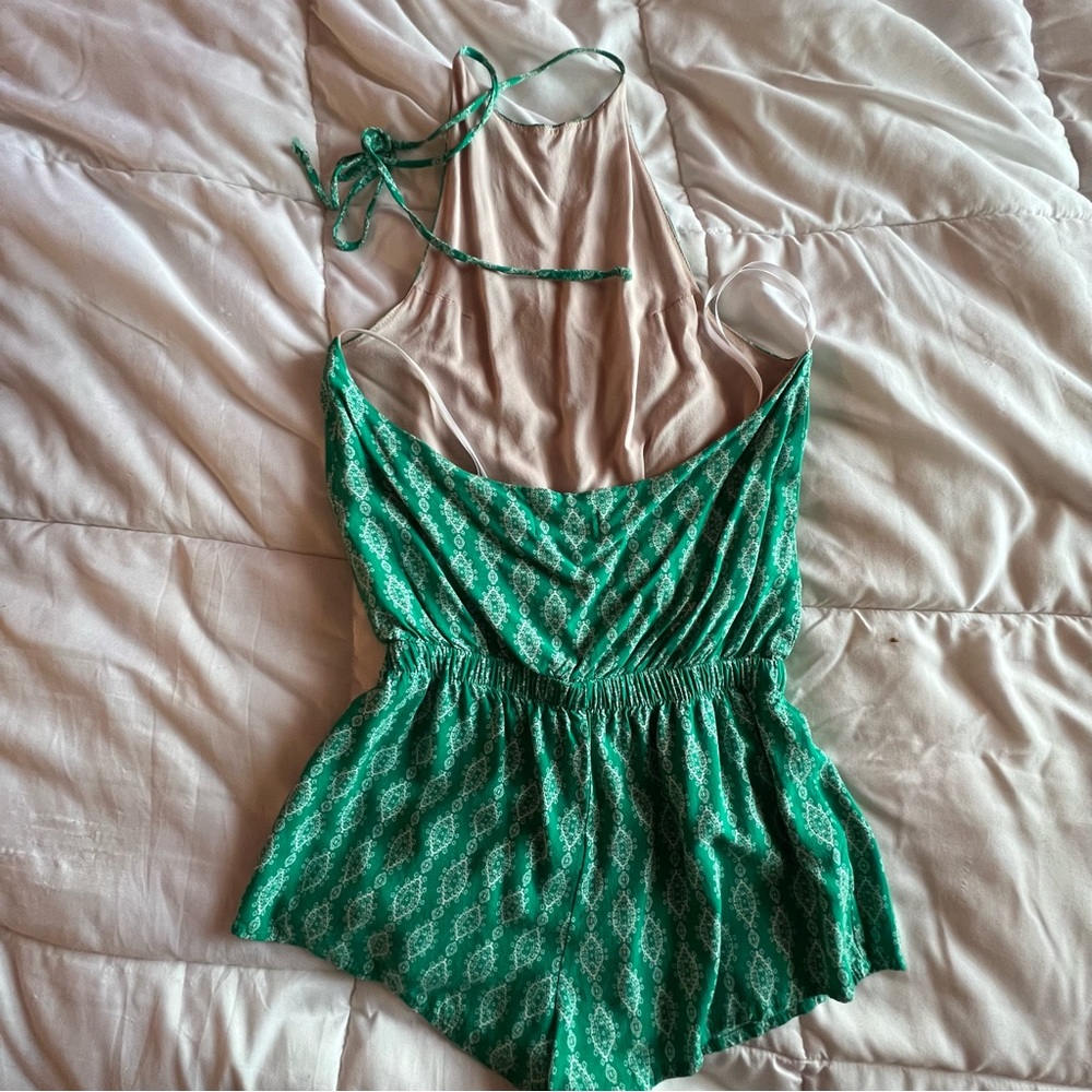 Backless Halter Romper - image 3